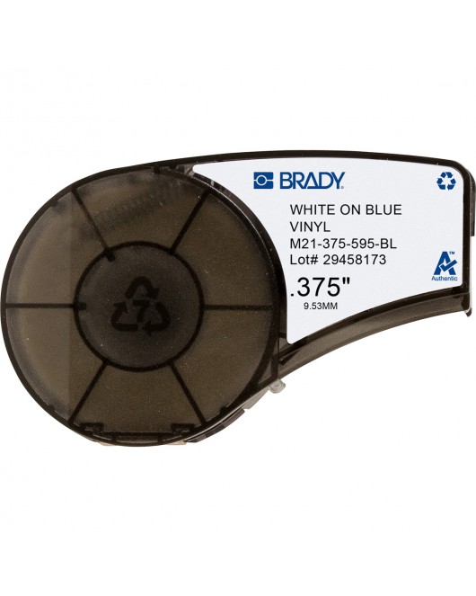 Brady M21-375-595-BL Etiket