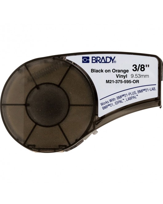 Brady M21-375-595-OR Etiket