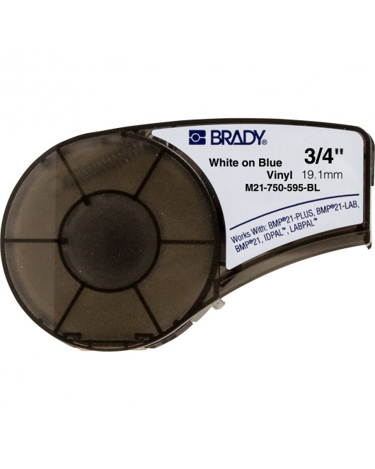 Brady M21-750-595-BL Etiket